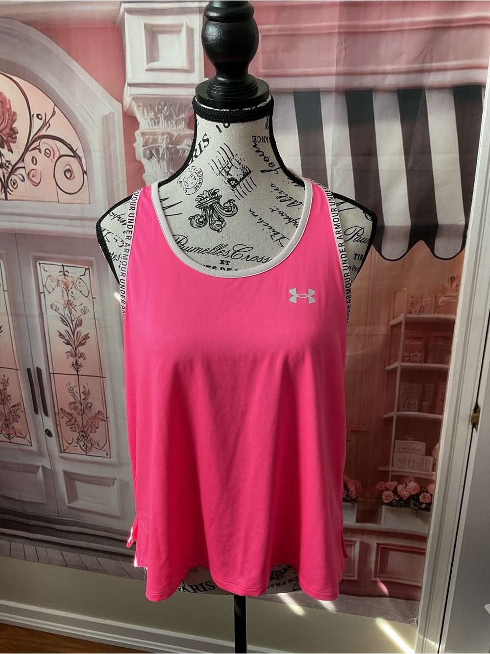 Under Armour Hot Pink Women's Athletic Tank Top